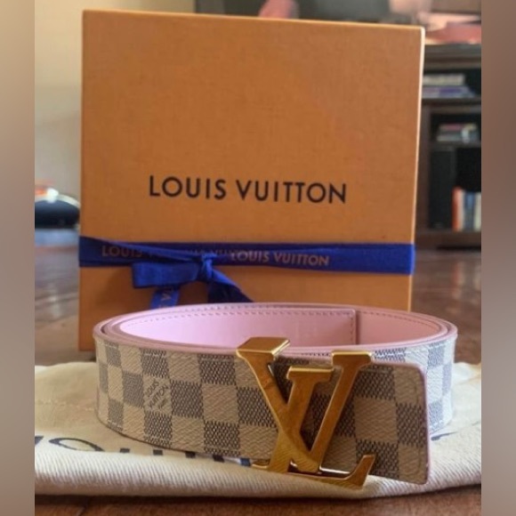 Louis Vuitton Accessories - LV Initiales Reversible Belt, size 34”